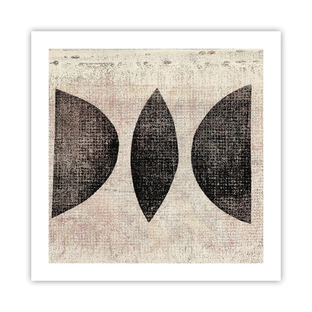 Poster - Ethnische Abstraktion - 50x50 cm