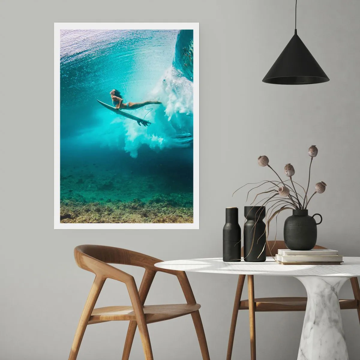Poster - Unterwasserwelt - 70x100 cm