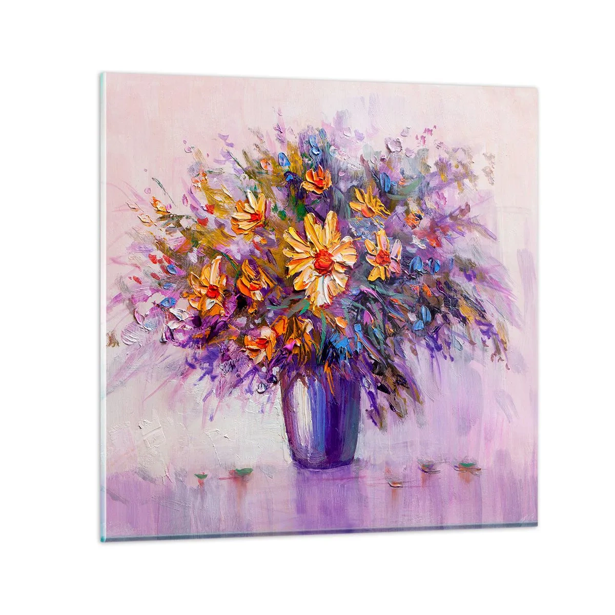 Glasbild - Bild auf glas - Es riecht süß, sieht süß aus - 30x30 cm