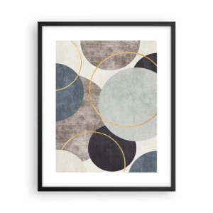 Poster in einem schwarzem Rahmen - Rad für Rad - 40x50 cm