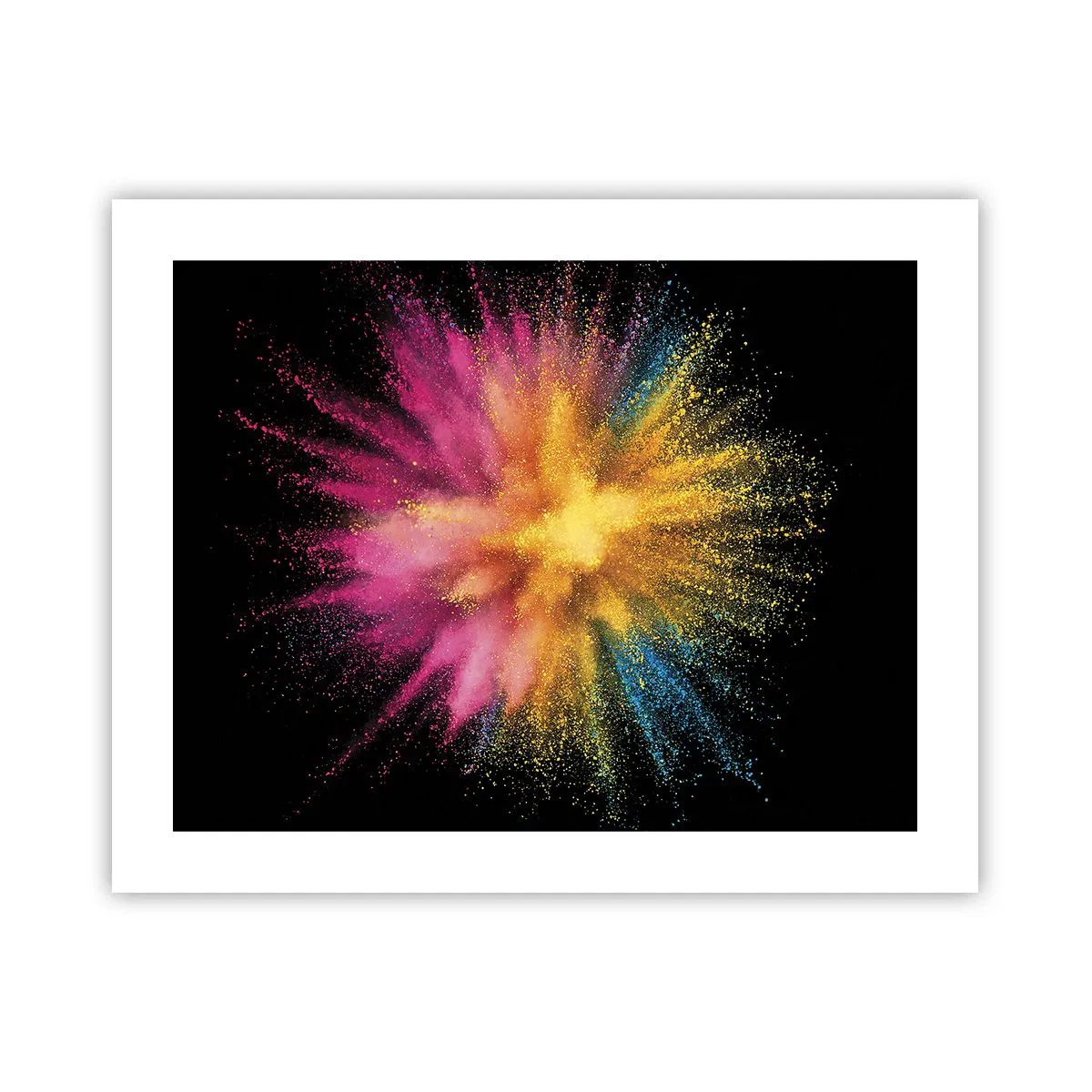 Poster - Die Geburt der Farben - 50x40 cm