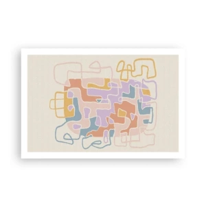 Poster - Labyrinth – ein freudiges Abenteuer - 91x61 cm