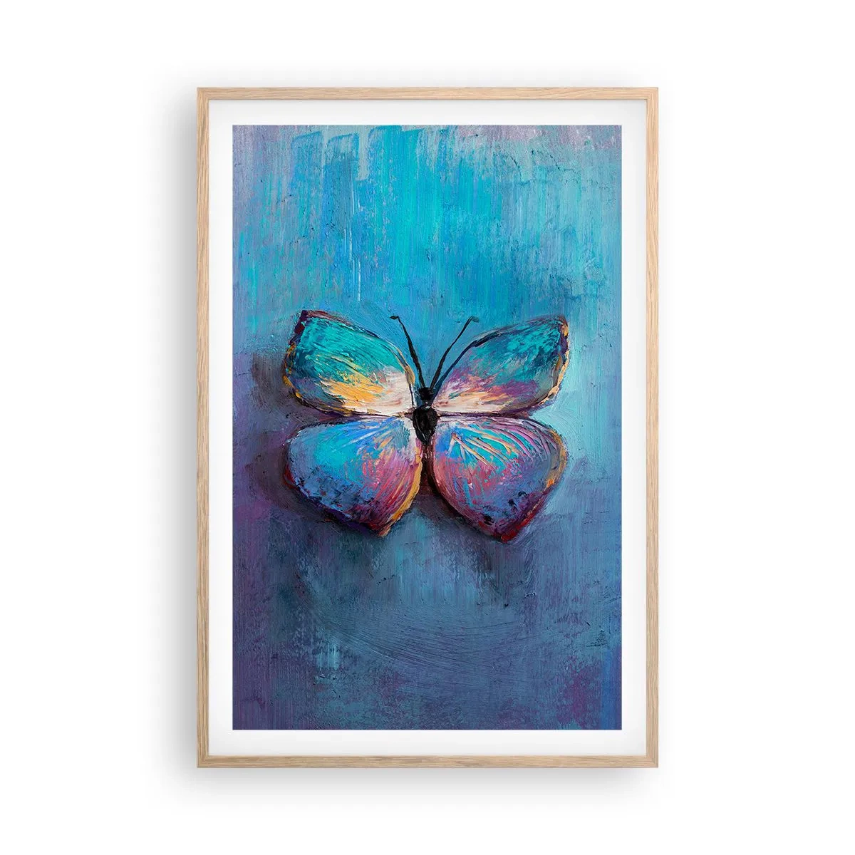 Poster in einem Rahmen aus heller Eiche - In all seiner Pracht - 61x91 cm