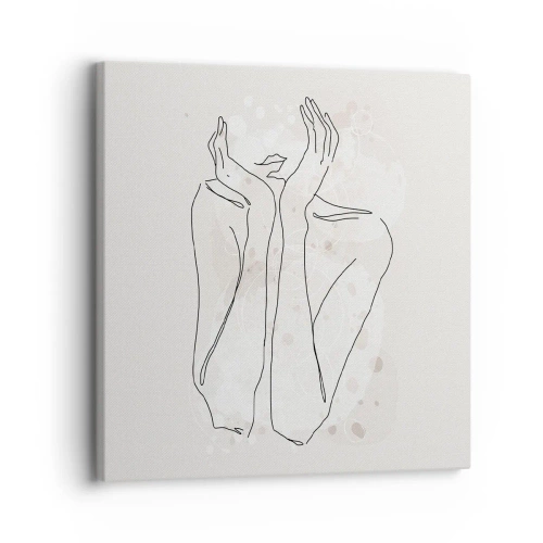 Bild auf Leinwand - Leinwandbild - Ein träumerischer Moment - 30x30 cm