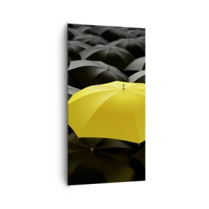 Bild auf Leinwand - Leinwandbild - Auf Wiedersehen Trauer - 65x120 cm