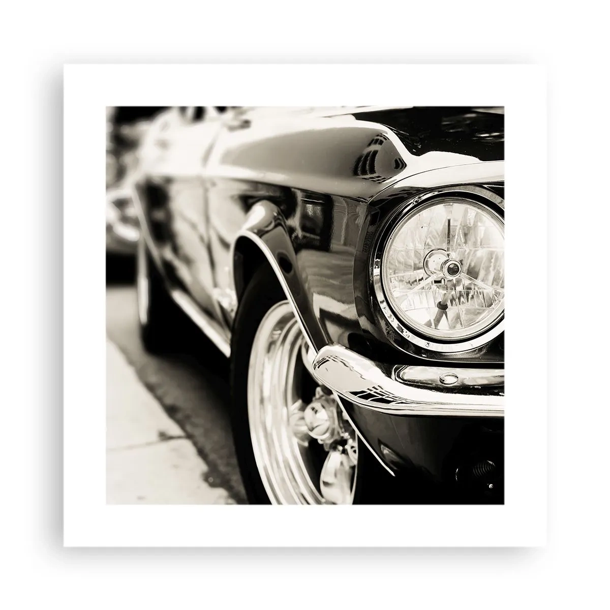 Poster - Dauerhafter Glanz - 40x40 cm