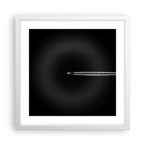 Poster in einem weißen Rahmen - In eine andere Dimension - 40x40 cm