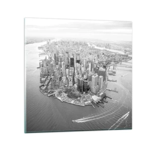 Glasbild - Bild auf glas - Und wie kann es man nicht lieben? - 30x30 cm