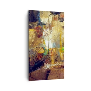 Bild auf Leinwand - Leinwandbild - Kalt, wärmer, heiß - 45x80 cm