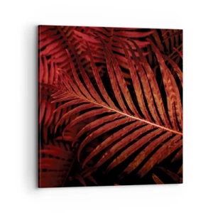 Bild auf Leinwand - Leinwandbild - Die Hitze des Lebens - 70x70 cm