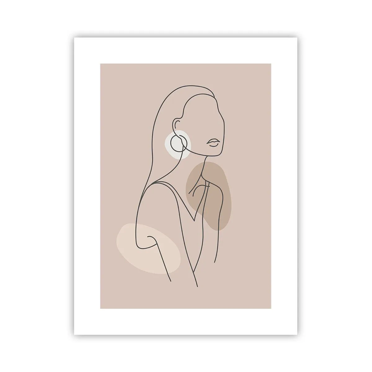 Poster - Mädchenhafte Ikone - 30x40 cm
