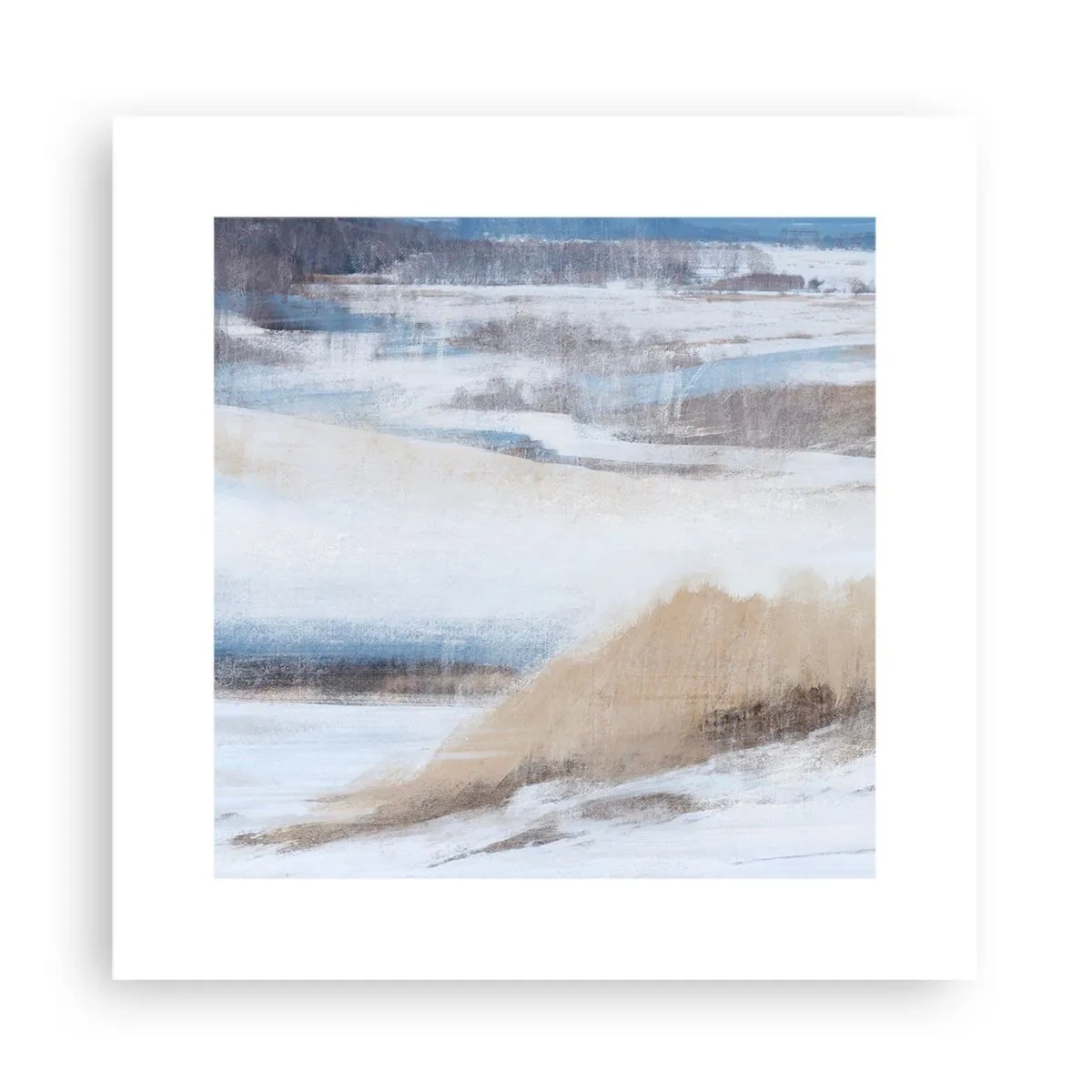 Poster - Winterkomposition - 30x30 cm