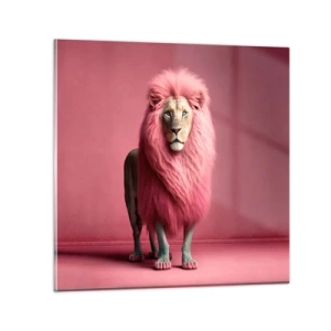 Glasbild - Bild auf glas - Und du hast keine Angst mehr - 70x70 cm