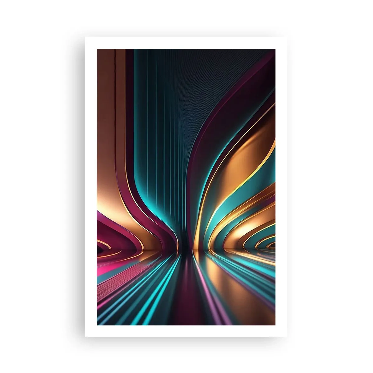 Poster - Architektur des Lichts - 61x91 cm