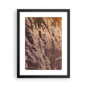 Poster in einem schwarzem Rahmen - Bereit, den Herbst willkommen zu heißen - 30x40 cm