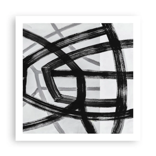 Poster - Bautiefe - 60x60 cm