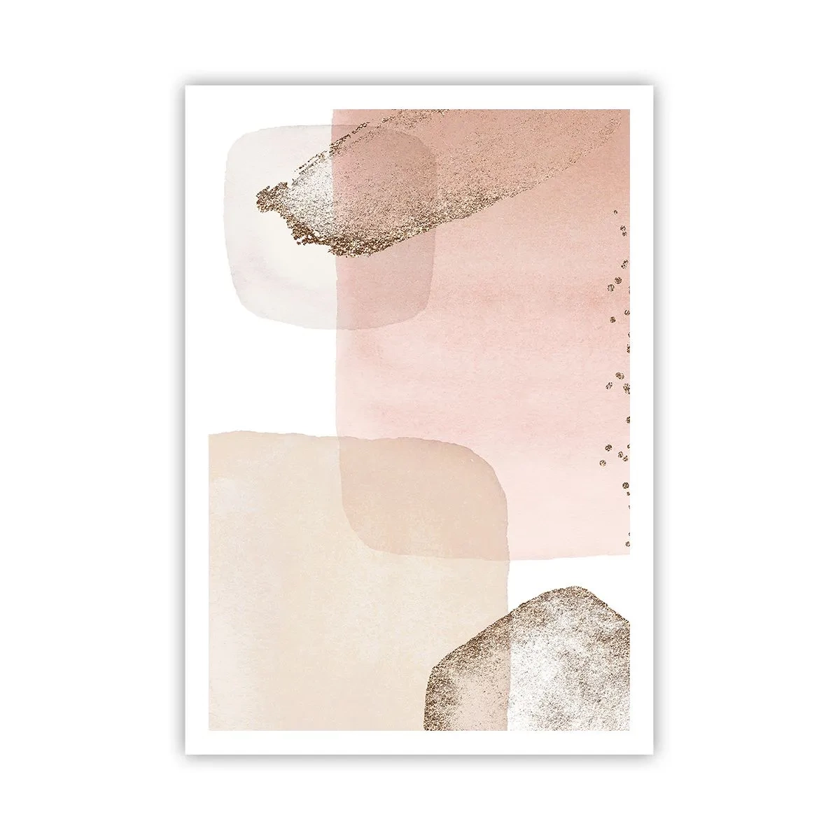 Poster - Ein Blick durch die Farbe - 70x100 cm