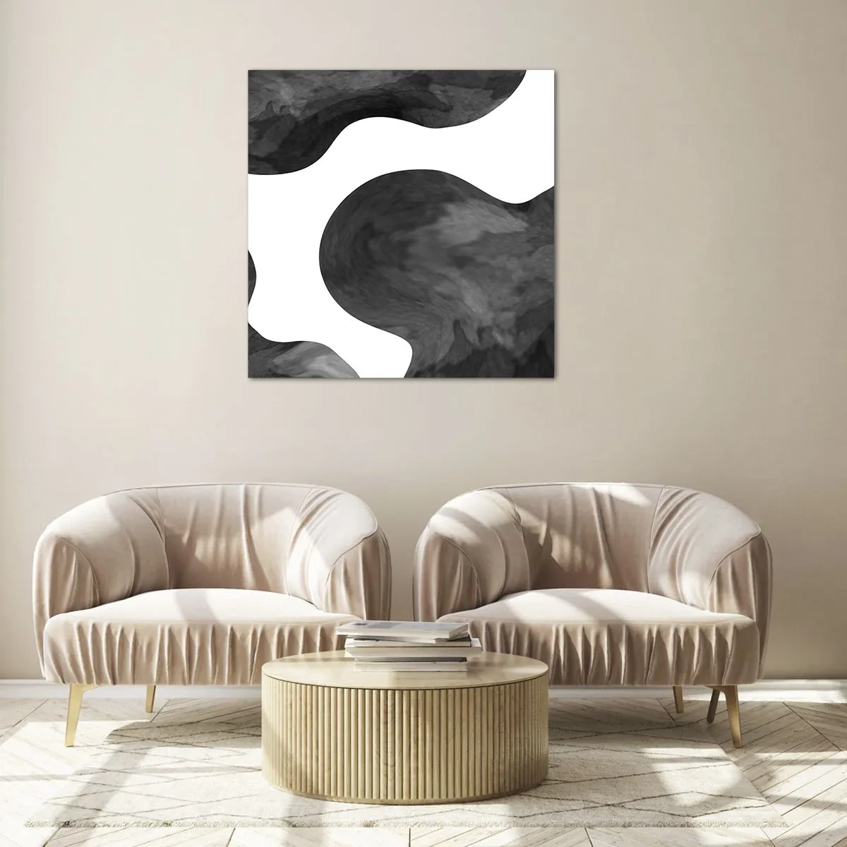 Glasbild - Bild auf glas - Milchstraße - 30x30 cm