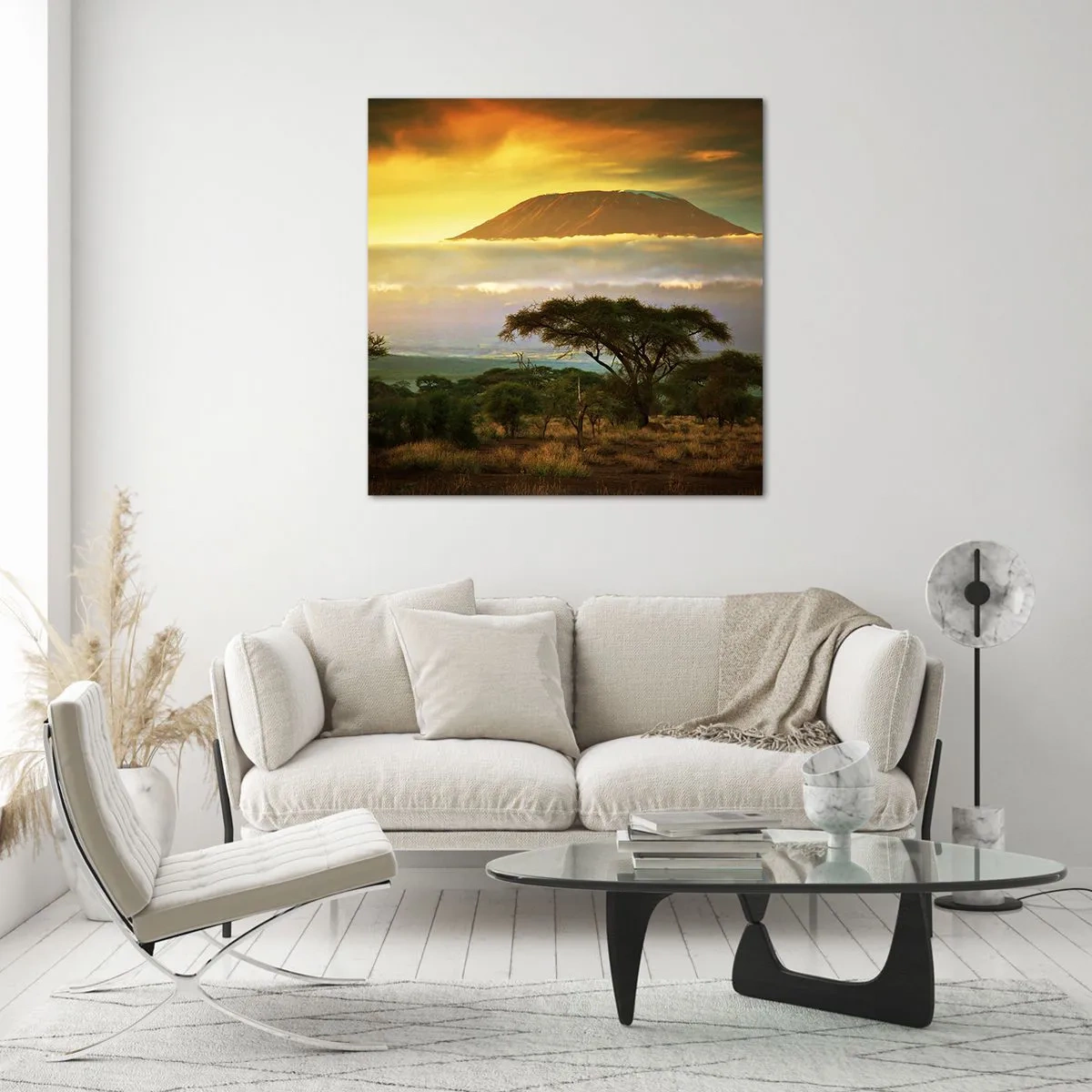 Glasbild - Bild auf glas - Ein Reisetraum - 70x70 cm