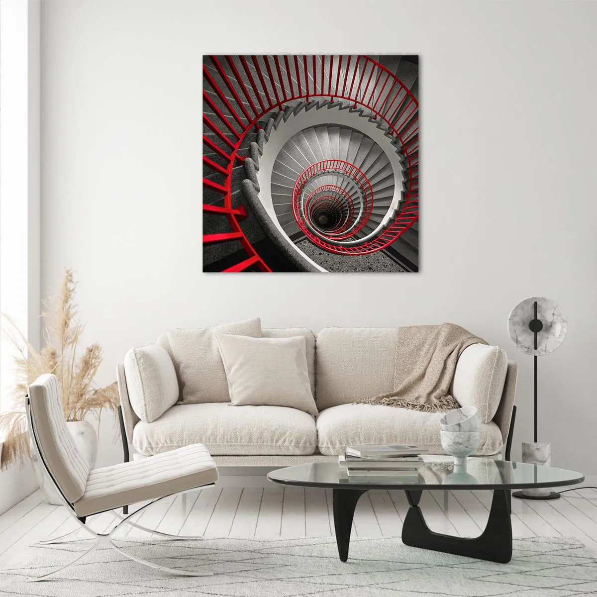 Glasbild - Bild auf glas - Architekturspaß - 30x30 cm