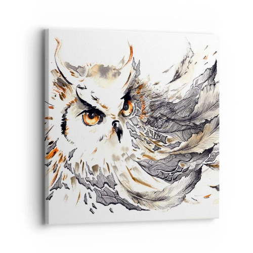 Bild auf Leinwand - Leinwandbild - Sie kam aus der Welt der Magie - 30x30 cm