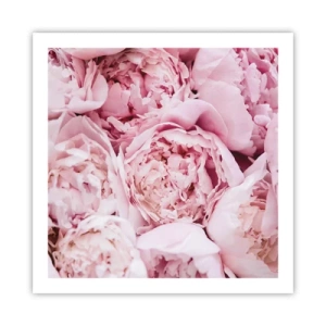 Poster - Anschmiegsam und duftend - 60x60 cm