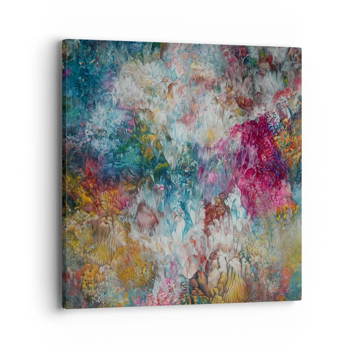 Bild auf Leinwand - Leinwandbild - In voller Blüte - 40x40 cm