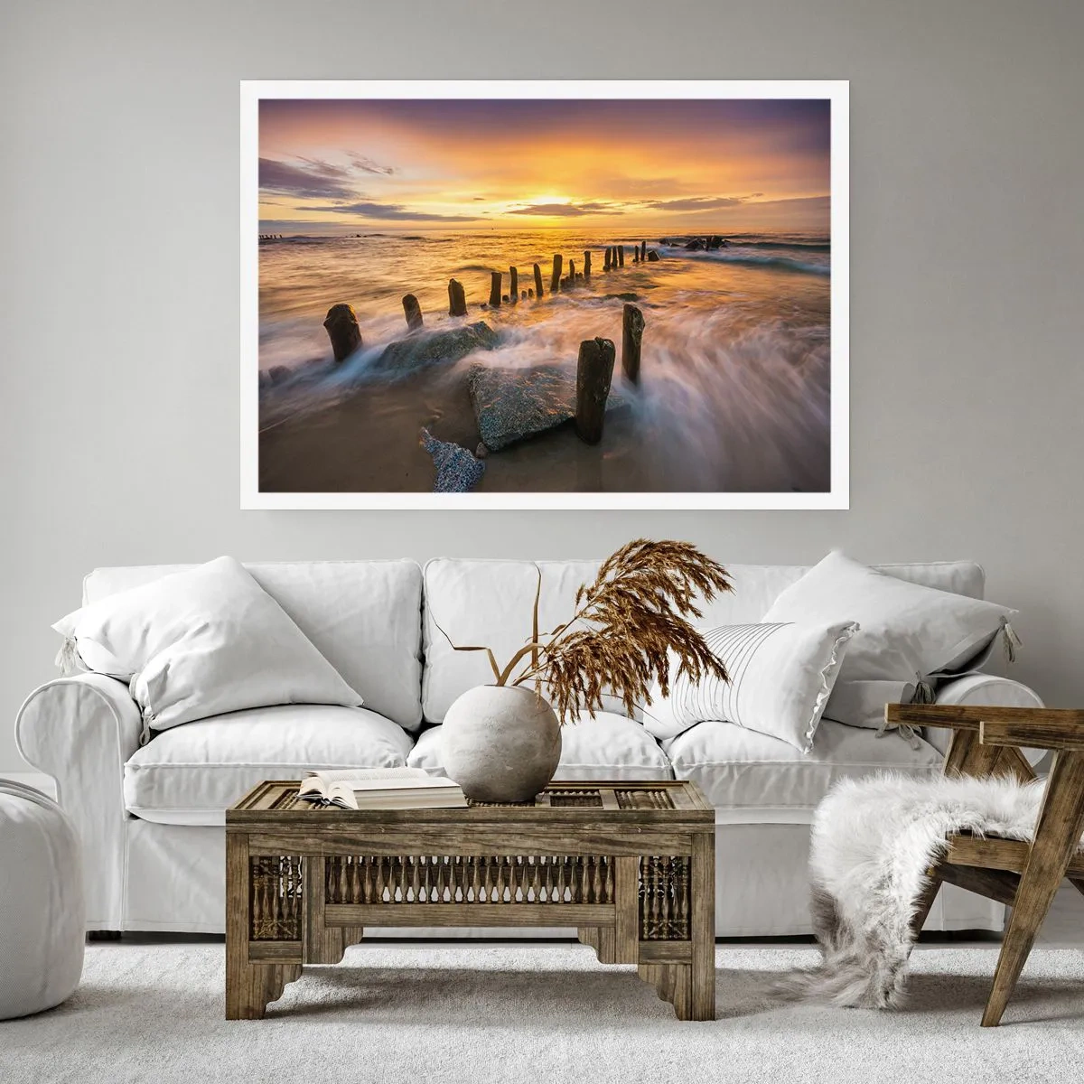 Poster - Die raue Schönheit der Ostsee - 40x30 cm