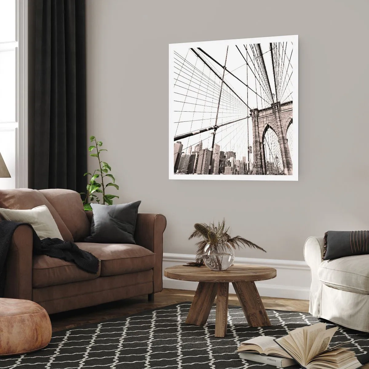 Poster - New Yorker Kathedrale - 60x60 cm