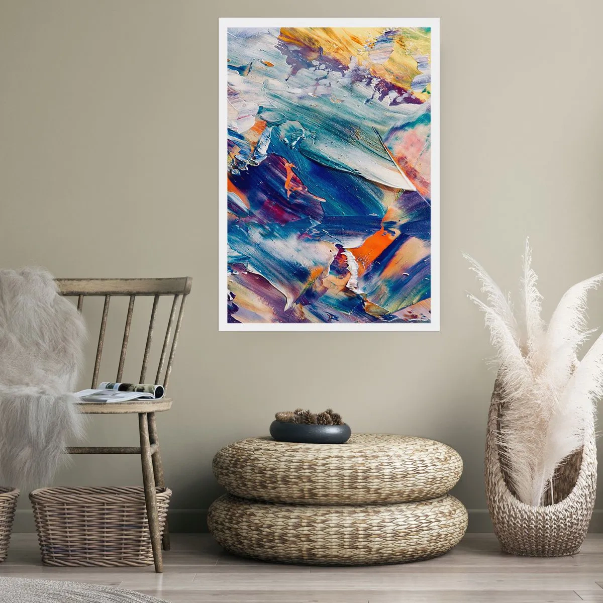 Poster - Farbverwirrung - 30x40 cm