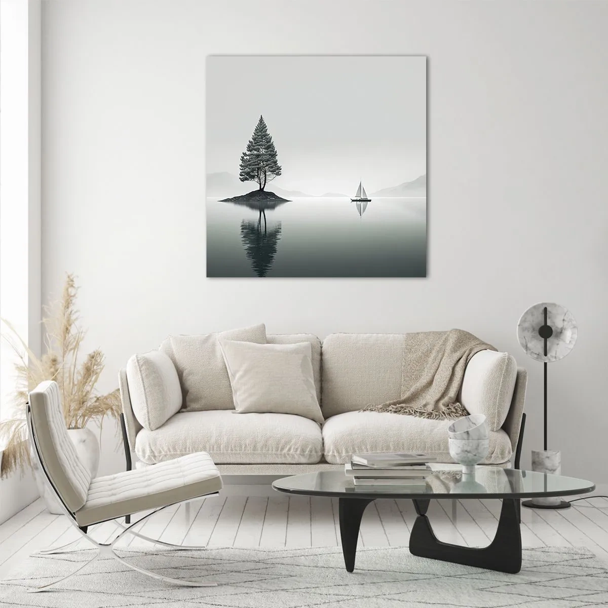 Glasbild - Bild auf glas - Traum - 70x70 cm