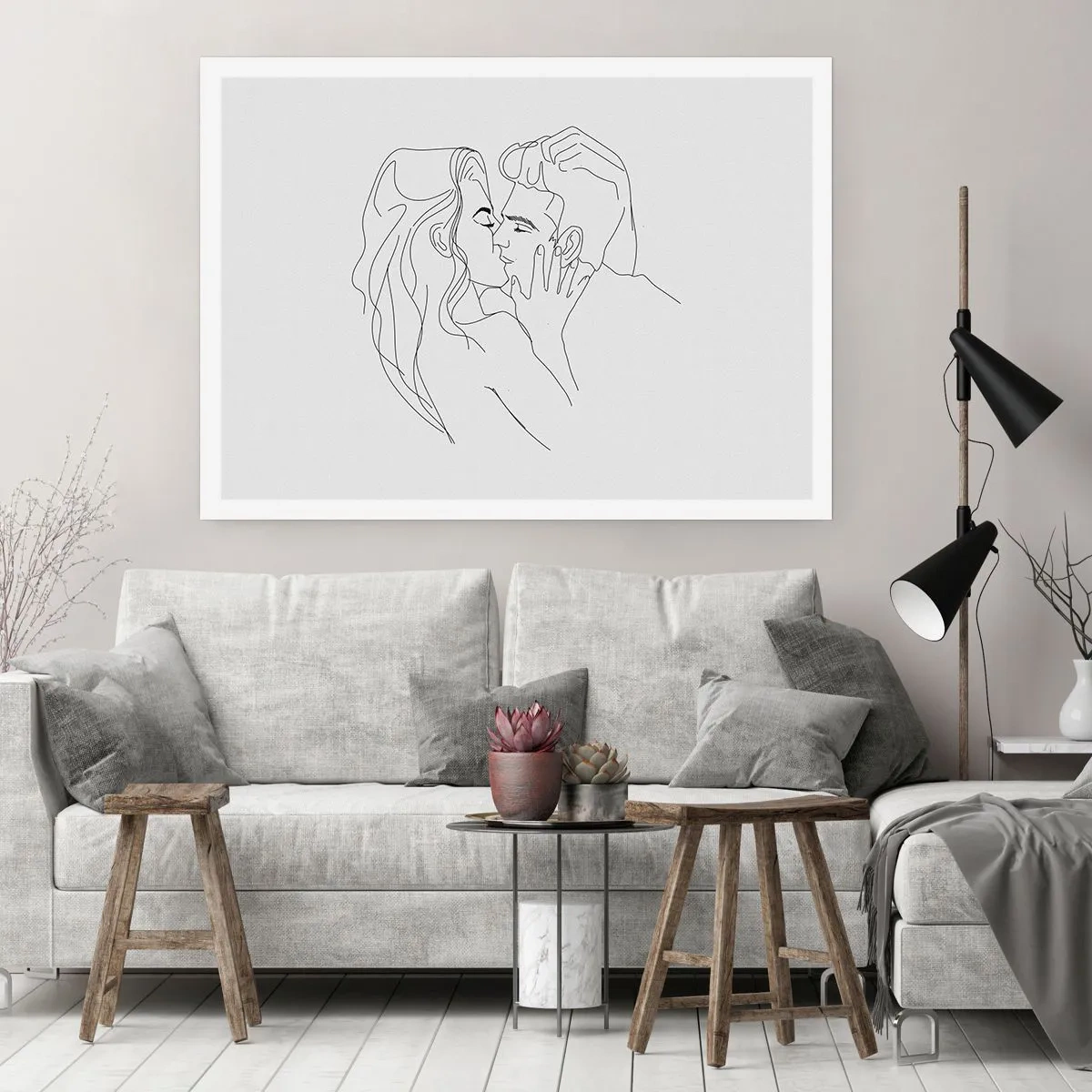 Poster - Dieselbe Linie - 50x40 cm