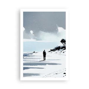 Poster - Allein sein - 61x91 cm