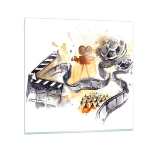 Glasbild - Bild auf glas - Im Land der Träume - 70x70 cm