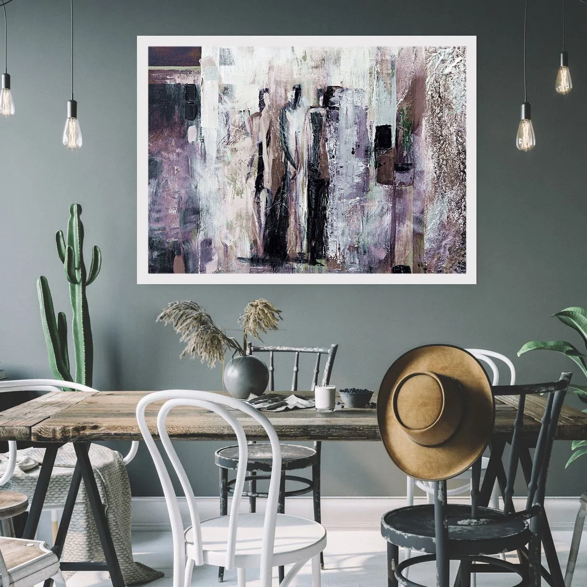 Poster - Die geheimnisvolle Drei - 40x30 cm