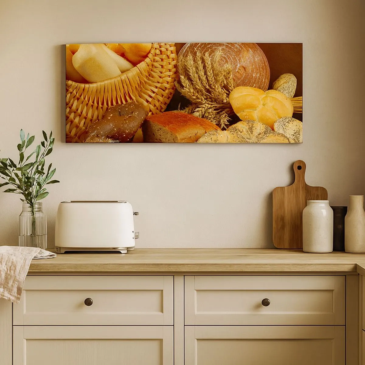 Bild auf Leinwand - Leinwandbild - Wir sind wieder davongekommen - 100x40 cm