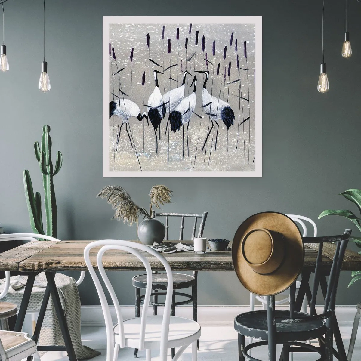 Poster - Unter ihren eigenen - 40x40 cm