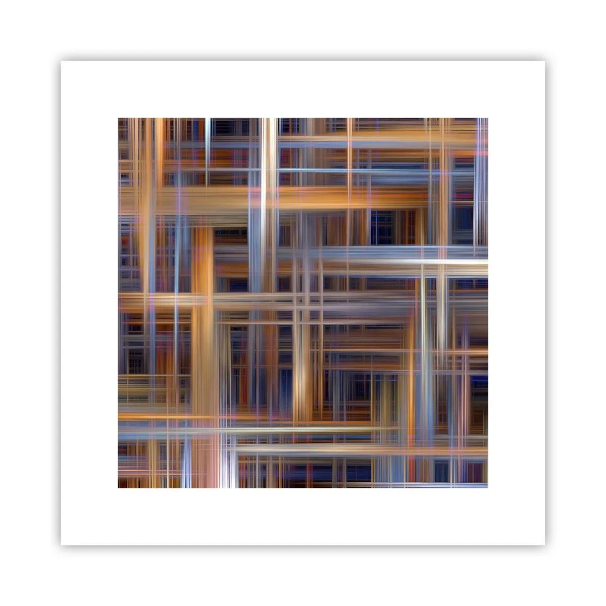 Poster - Aus Licht gewebt - 30x30 cm