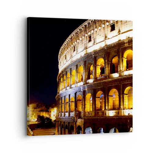 Bild auf Leinwand - Leinwandbild - Es ist Zeit, die Spiele zu beginnen - 30x30 cm