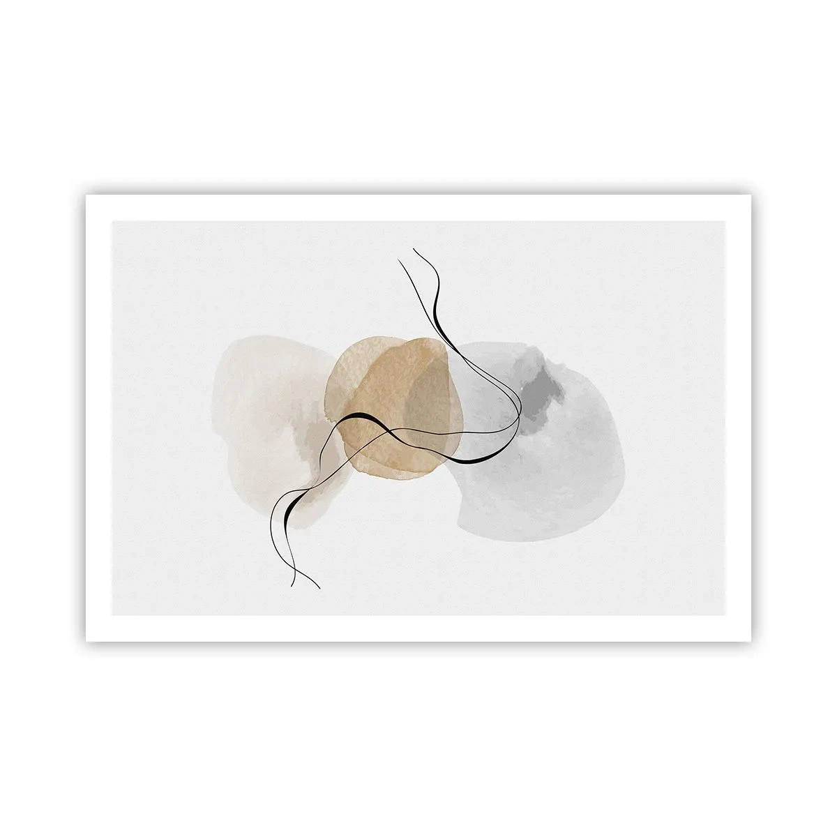 Poster - Luftperlen - 91x61 cm