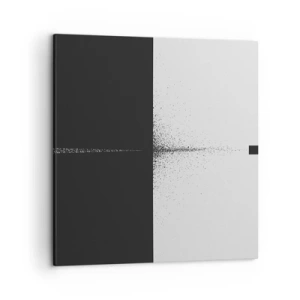 Bild auf Leinwand - Leinwandbild - Direkt zum Ziel - 50x50 cm