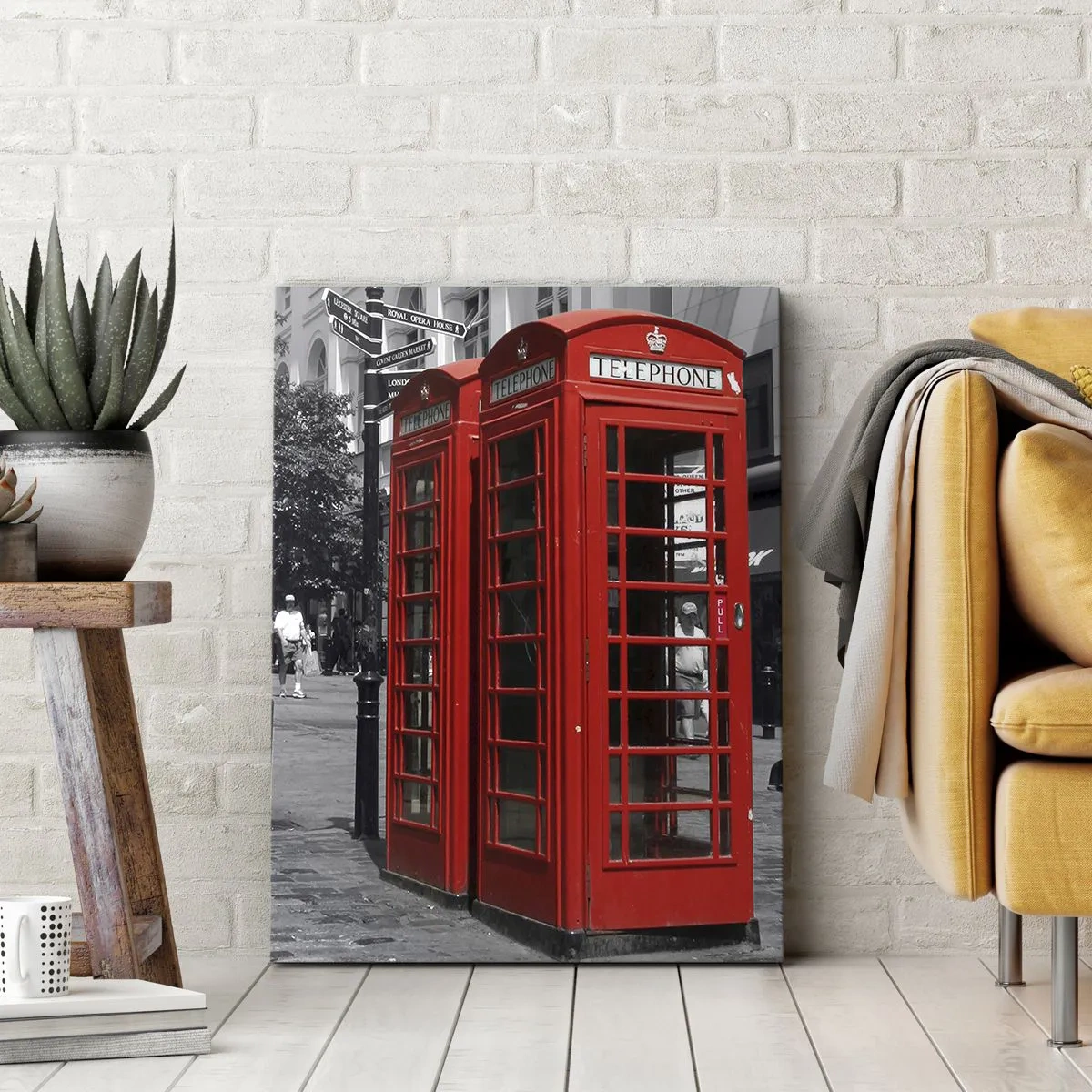 Bild auf Leinwand - Leinwandbild - , - 65x120 cm