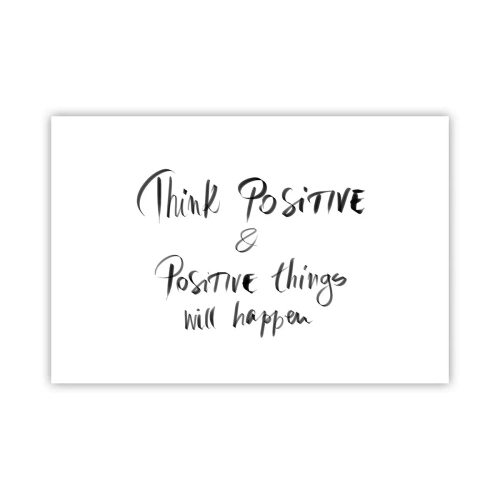 Poster - Wie soll man leben? - 91x61 cm