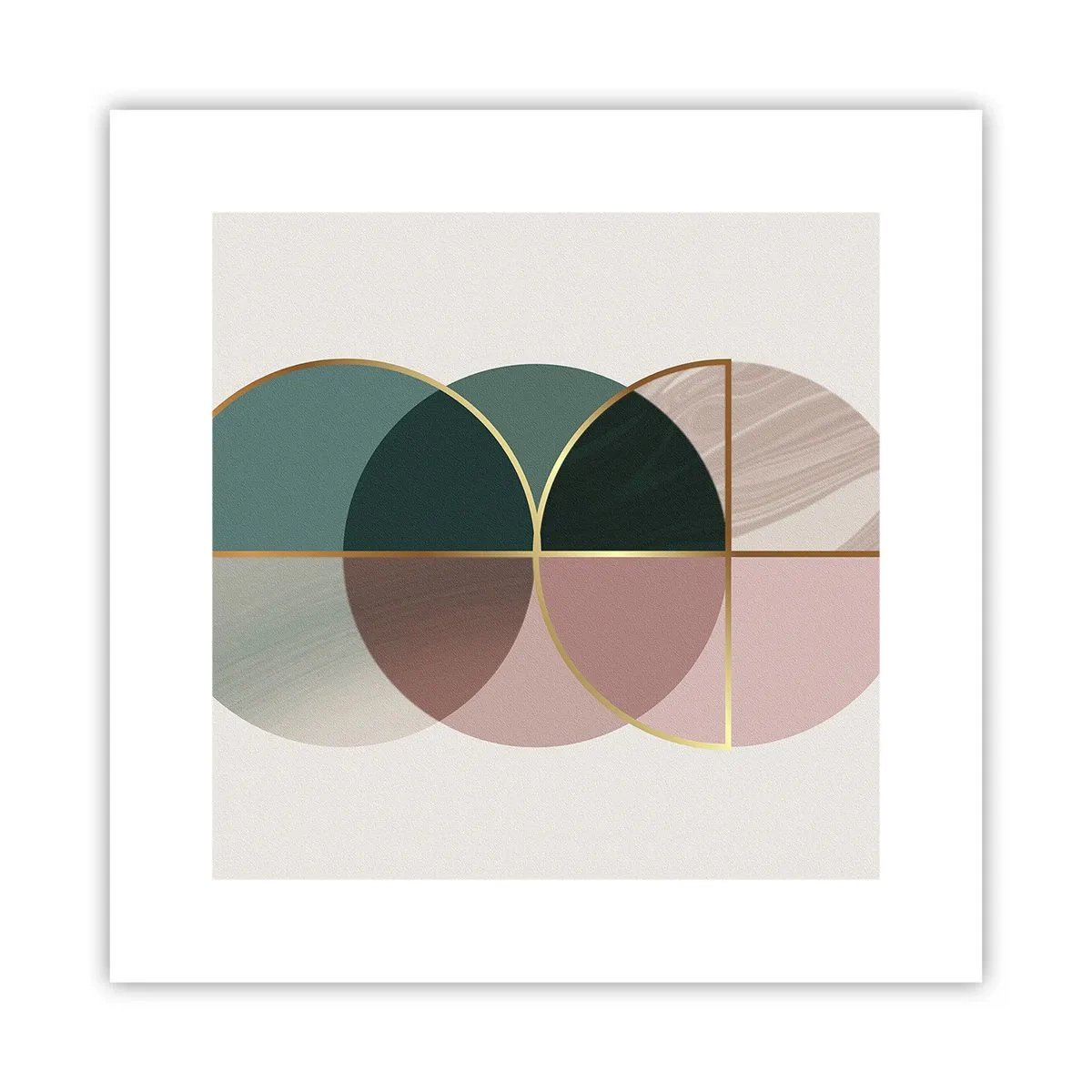 Poster - Ein Rad hinter dem anderen… - 30x30 cm