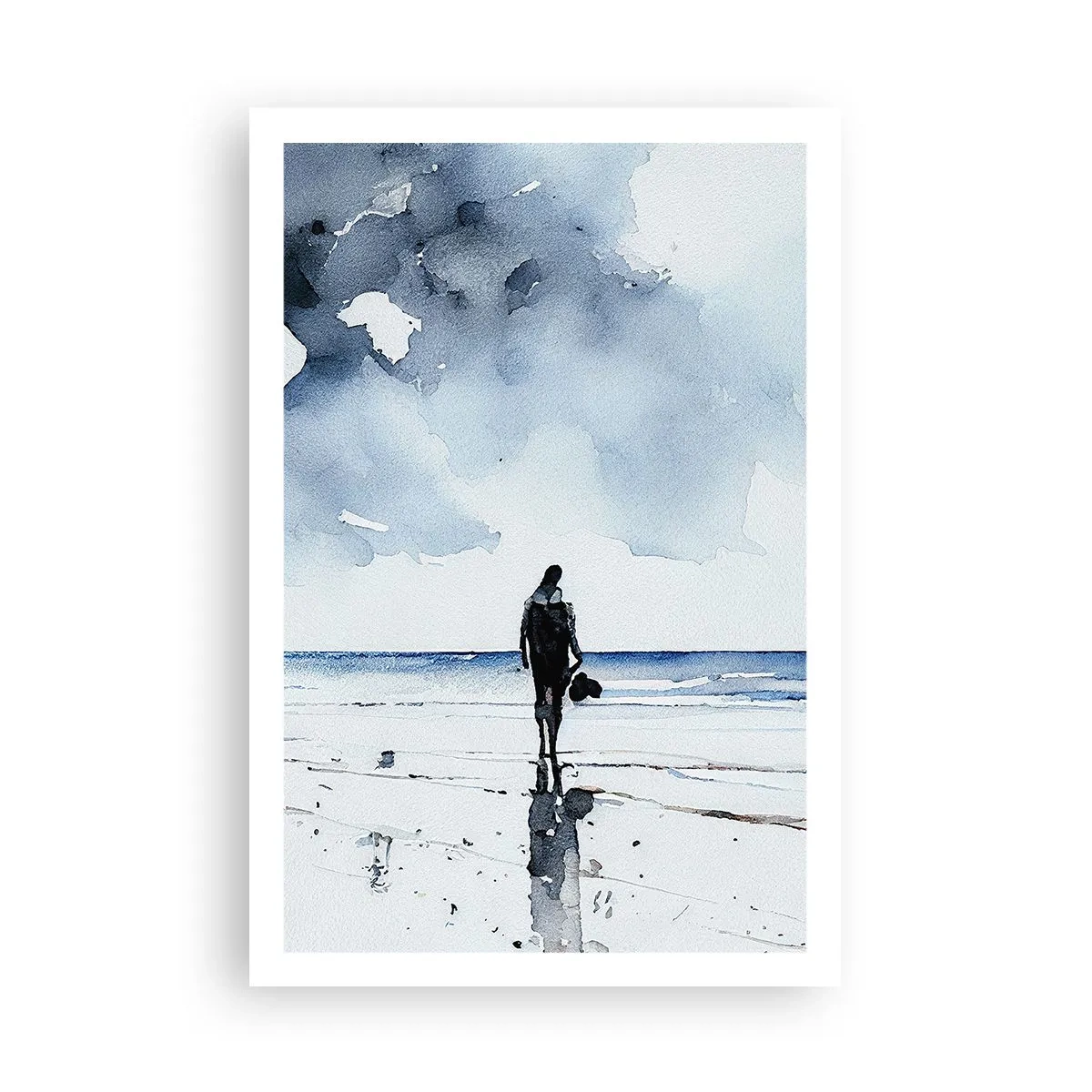 Poster - Gespräch mit dem Meer - 61x91 cm