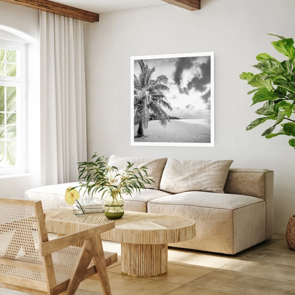 Poster - Wenn du dich nach Einsamkeit sehnst ... - 60x60 cm