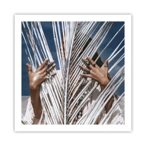 Poster - Das Mädchen des Schamanen? - 60x60 cm