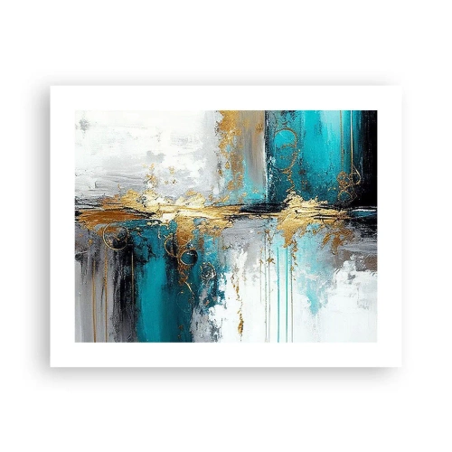 Poster - Alles fließt - 50x40 cm