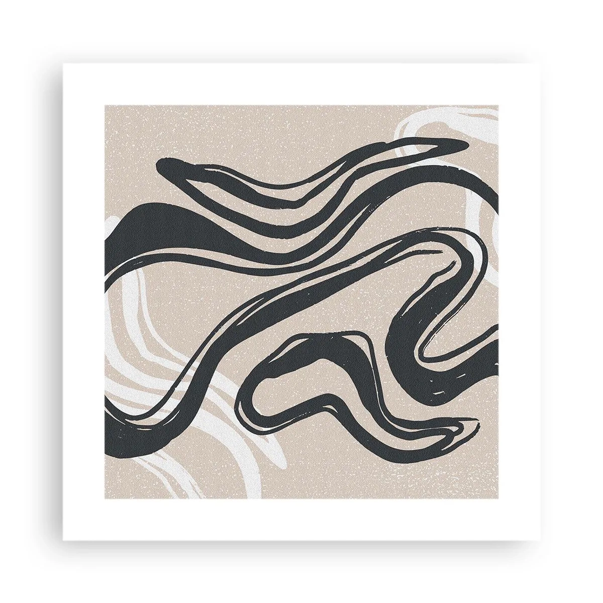 Poster - Vervielfachter Ausdruck - 40x40 cm
