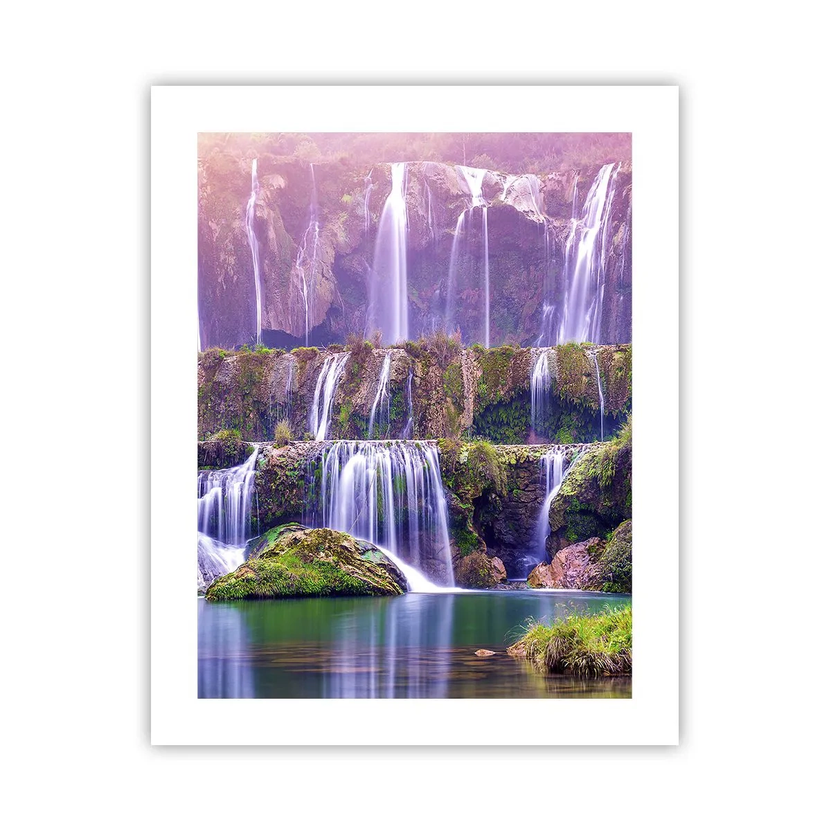 Poster - Treppe zum Himmel - 40x50 cm